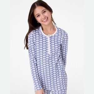 Blue Roller Rabbit Elephant PJs